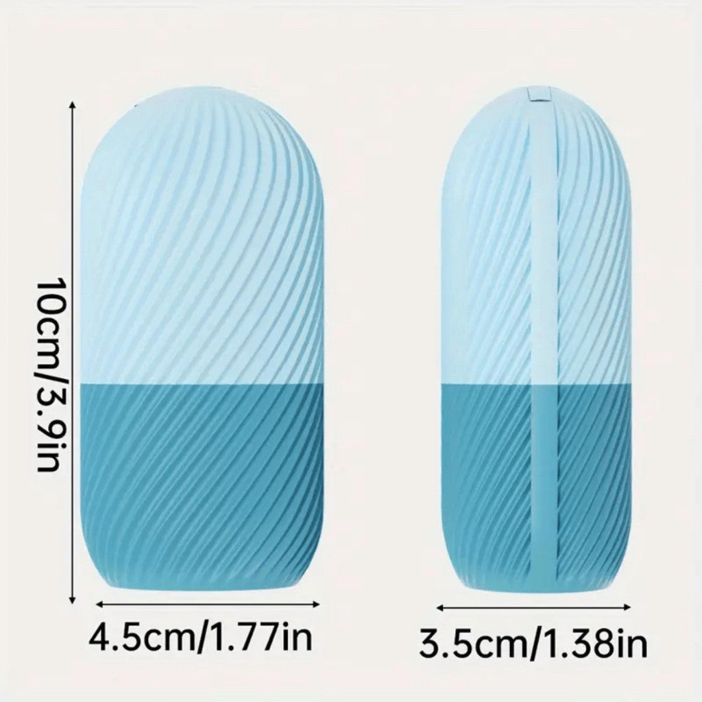 Rolo facial de silicone preenchível